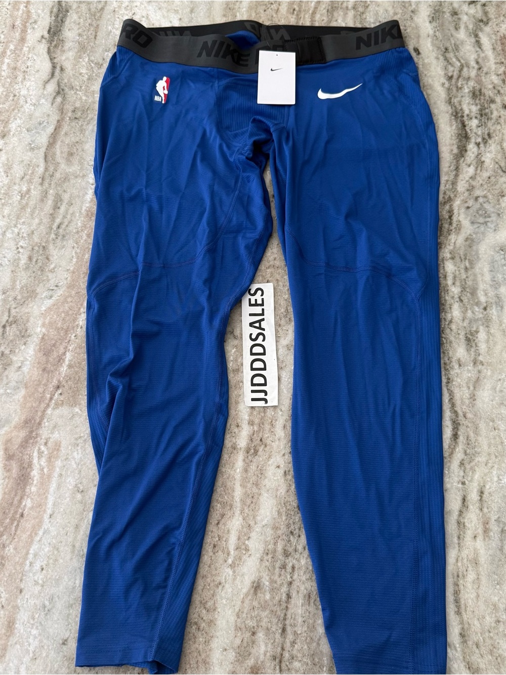 Nike Pro NBA Team Issued 3/4 Compression Tights Blue DN1548-495 Men’s Sz 3XL